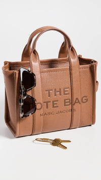 Thumbnail for Leather Small Tote by Marc Jacobs