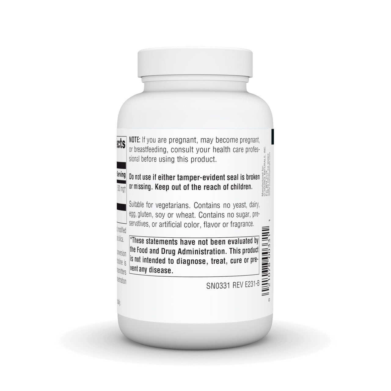 Source Naturals Acetyl L-Carnitine 500 Mg Tablet, 120 Count