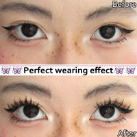 Thumbnail for Fyonas Lash Clusters Manga Eyelash Clusters Spiky Cluster Eyelash Extensions 80Pcs C Curl Individual Lashes Volume Anime Lash Clusters with Thin Band Cosplay Lashes DIY at Home (Cutey)