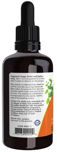 Thumbnail for NOW Foods Supplements, Propolis Plus Extract Liquid with Dropper, Herbal Supplement, 2-Ounce