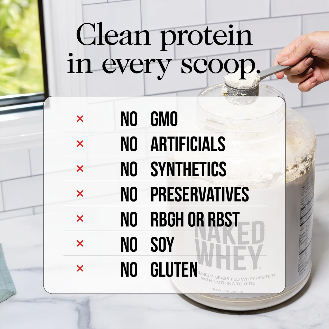 NAKED Whey Isolate Protein Powder (28 Servings) EAAs Amino Acids Powder 500g (50 Servings) – Grass-Fed; Zero Carb; Unflavored; Non-GMO; Gluten Free; Vegan
