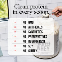 Thumbnail for NAKED Strawberry Whey Protein Powder 5LB (61 Servings) + PB Powdered Peanut Butter 2LB (76 Servings) – Grass-Fed; Bulk; Non-GMO; Gluten Free; Soy Free; Vegan