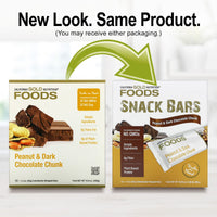 Thumbnail for California Gold Nutrition Foods, Peanut & Dark Chocolate Chunk Bars with Dry Roasted Almonds, Chicory Root Fiber, Pea Crisps and Honey, 12 Bars, 1.4 oz (40 g) Each