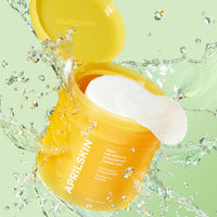 Thumbnail for APRILSKIN Calendula PHA Hyaluronic Toner Pads | Vegan, Cruelty Free | Exfoliating, refining pores & hydrating for dry, sensitive, acne-prone skin | 60 pads | No sulfates and artificial fragrance