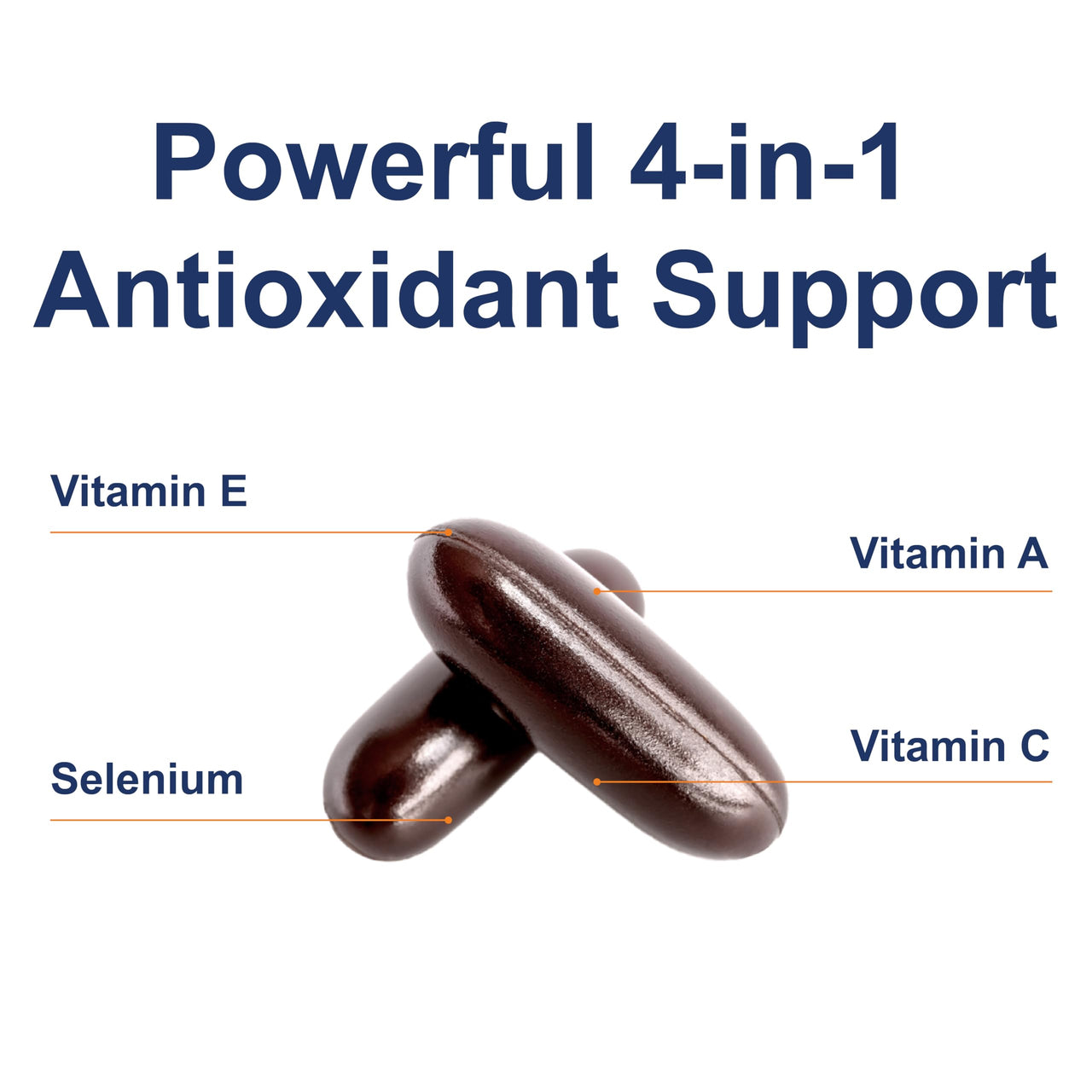 Carlson - ACES + Zn, Vitamins A, C, E + Selenium & Zinc, Cellular Health & Immune Support, Antioxidant, 180 Softgels