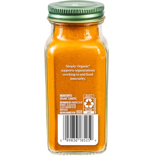 Image 2 of Simply Organic Ground Turmeric Root, 2.38 Ounce, Pack of 3