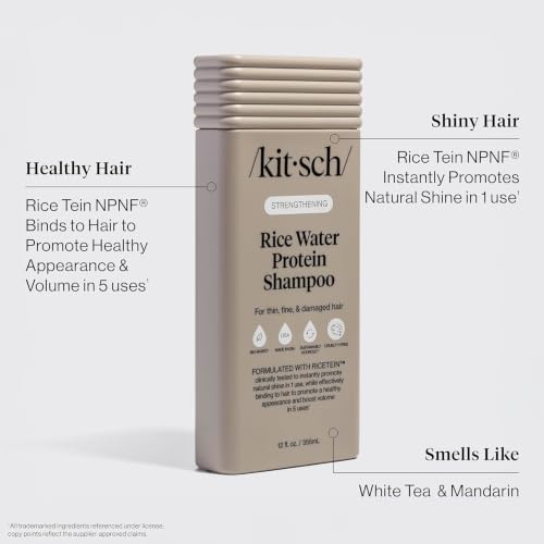 Image 2 of Kitsch Rice Water Shampoo and Conditioner Set for Hair Growth