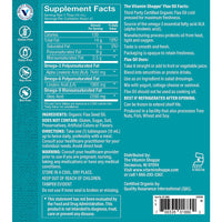Thumbnail for The Vitamin Shoppe Certified Organic Flax Seed Oil, Essential Fatty Acids That Supports Cardiovascular Health (24 Fluid Ounces Liquid)