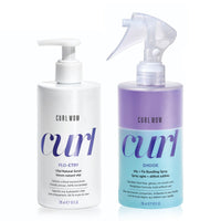 Thumbnail for COLOR WOW Best Anti-Frizz Curl Styling Set - The ultimate curl styling 'power couple', Curl Wow SHOOK Spray and FLOETRY Serum for super hyrated, silky-soft, weightless, defined, frizz-free curls