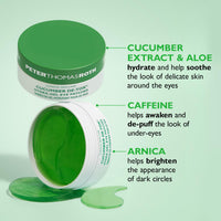 Thumbnail for Peter Thomas Roth | Cucumber De-Tox® Hydra-Gel Eye Patches | Cucumber Extract Eye Mask Patches for Puffiness and Dark Circles