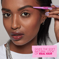 Thumbnail for Kosas Brow Pop - Longwear Eyebrow Makeup, Dual-Sided Defining Pencil with Castor Oil for Soft, Natural Look of Real Hair - Brown Black