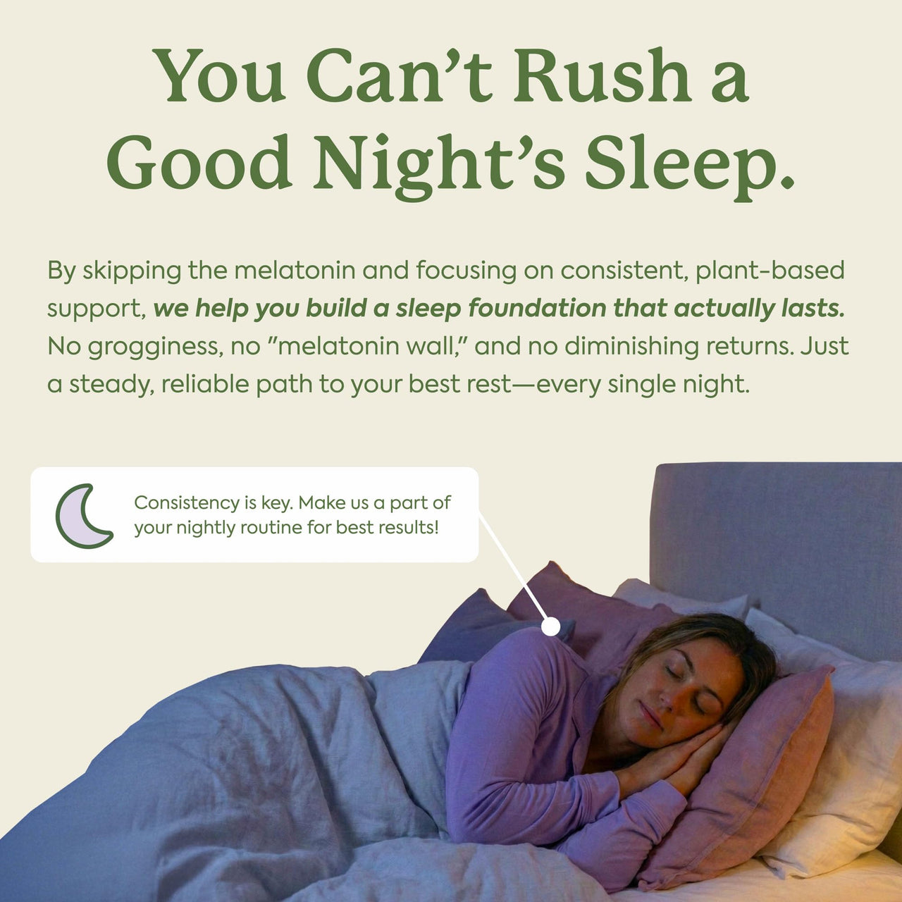 Plant People WonderSleep Mushroom Gummies Supplement for Sleep, No Melatonin with Reishi Super Mushrooms, Wild Elderberry Flavor, Sugar Free (60 Count)