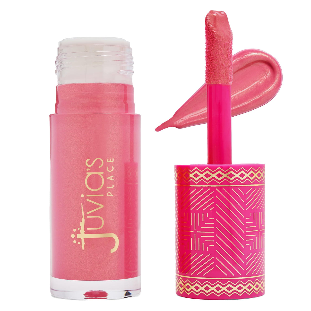Juvia's Place Blushed Liquid BlushLighter - Rosey Posey Glow - Liquid Blush for Cheeks with Luminous Glow, Long-Wearing, Buildable, Easy to Blend & Highly Pigmented Makeup