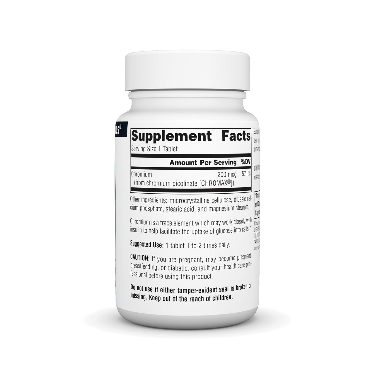 Source Naturals Chromium Picolinate 200 Mcg Tablet, 240 Count