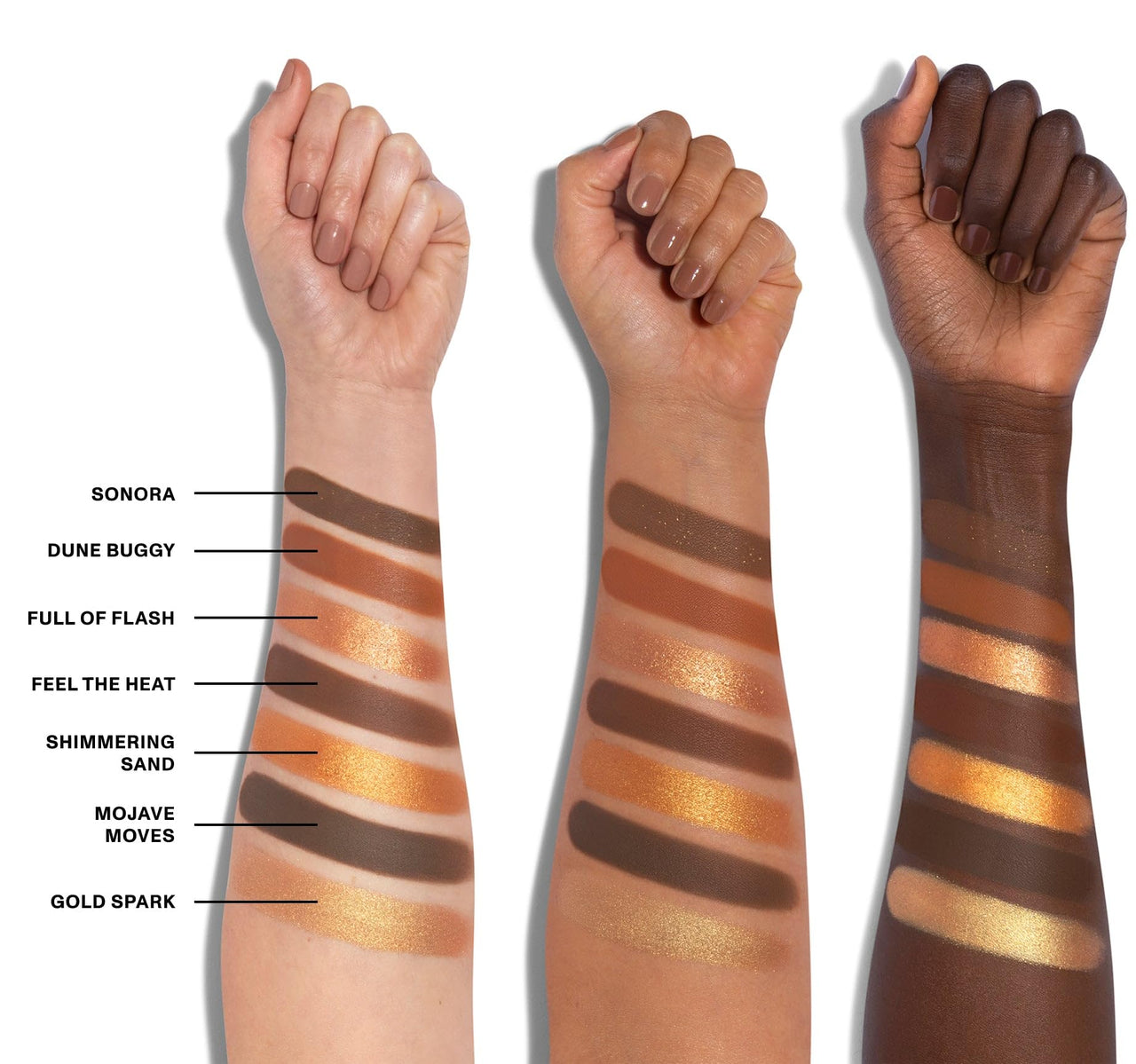Morphe 35U Makeup Palette - Gilded Desert Artistry Palette with Deep Metallics, Shimmers & Matte Pressed Pigments - Made to Build, Blend & Layer for Everyday, Versatile Makeup Looks (1.98 oz)