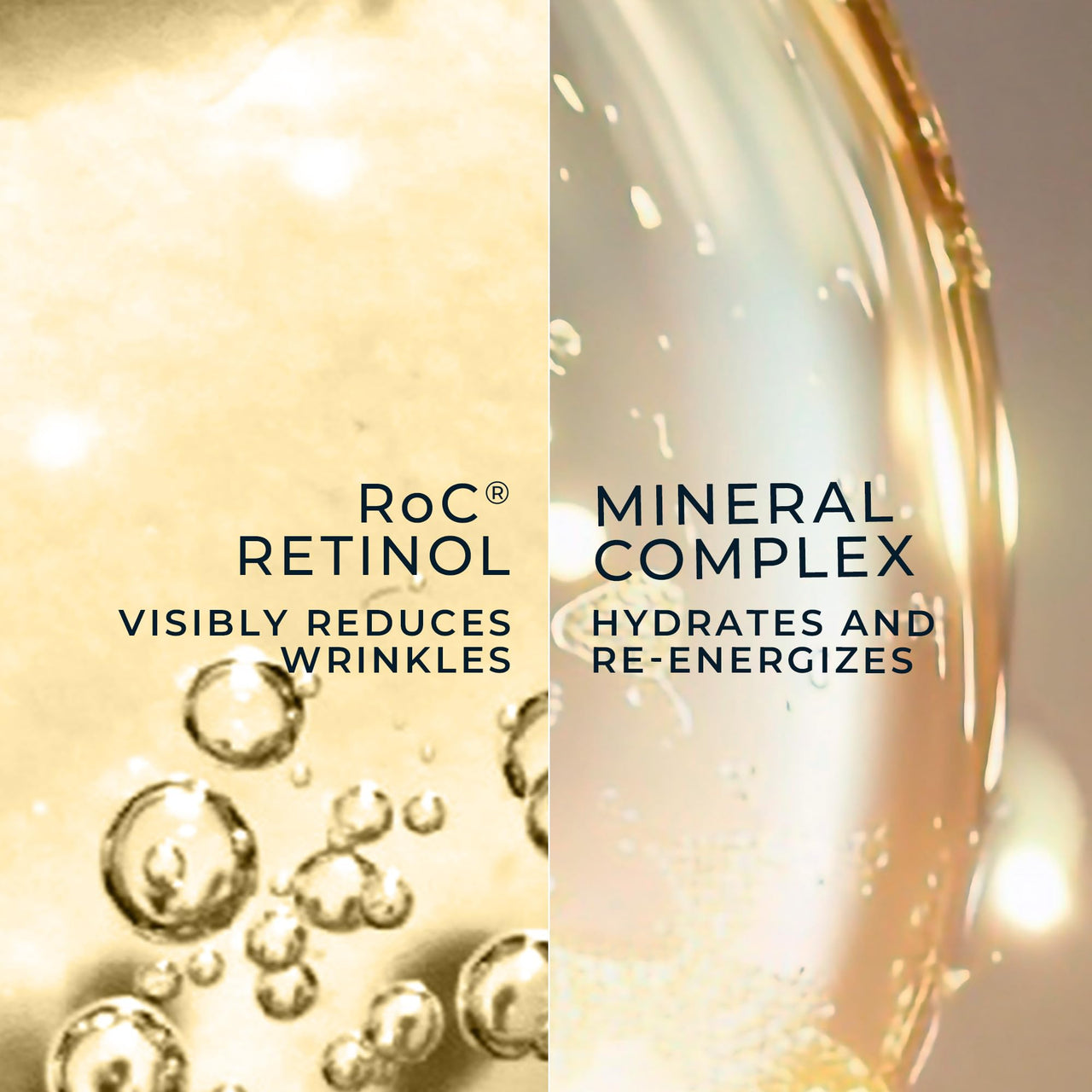 RoC Retinol Correxion Deep Wrinkle Retinol Face Serum with Ascorbic Acid, Anti-Aging Treatment for Fine Lines, Dark Spots, Post Acne Scars, 1 Oz (Packaging May Vary)