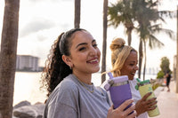 Thumbnail for Stanley IceFlow Flip Straw Tumbler with Handle 20 oz | Twist On Lid and Flip Up Straw | Leak Resistant Water Bottle | Insulated Stainless Steel |BPA-Free | Lavender