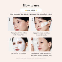 Thumbnail for medicube Collagen Glazed Milky Glow Daytime Wrapping Mask | Quick & Easy-to-Peel Mask for Radiance, Hydration & Smooth Texture | Glutathione, Niacinamide, 130Da Collagen for Plumped, Glass Glow Skin