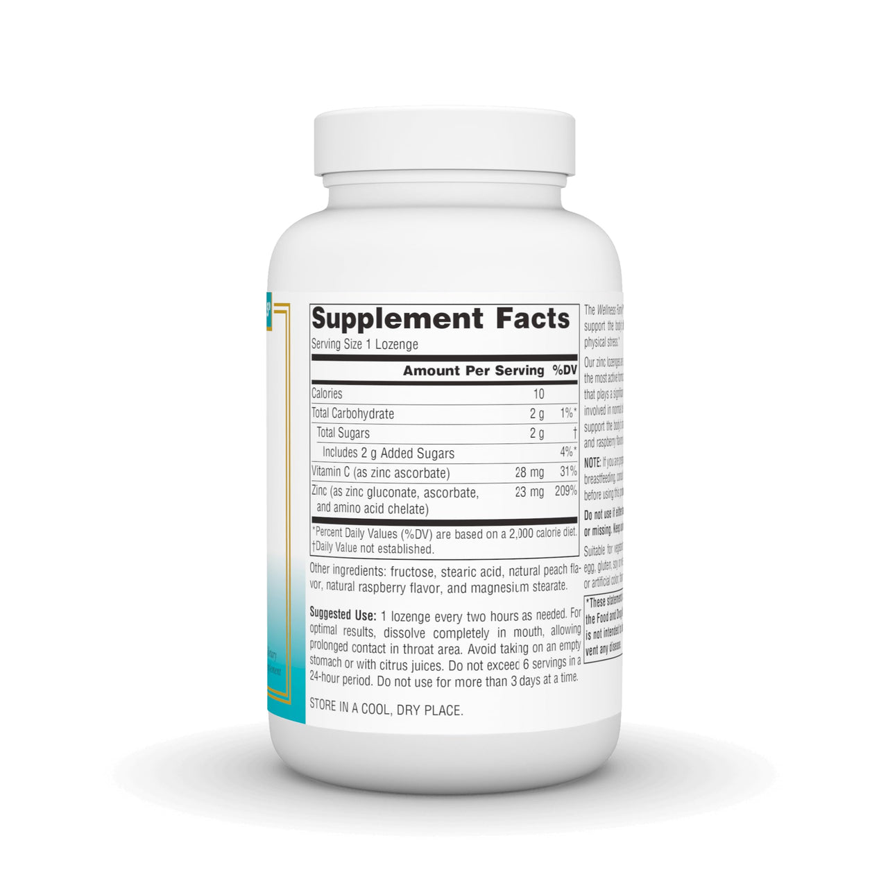 Source Naturals Wellness Zinc Lozenges - 60 Lozenges