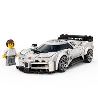 Thumbnail for LEGO Speed Champions Bugatti Centodieci Hyper Sports Car Toy - Model Kit & Pretend Play Toy for Boys & Girls, Ages 9+ - Italian Model Car Kit for Racing Fans - Gift Idea for Birthdays - 77240