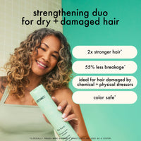 Thumbnail for amika the kure strength repair shampoo, 275ml
