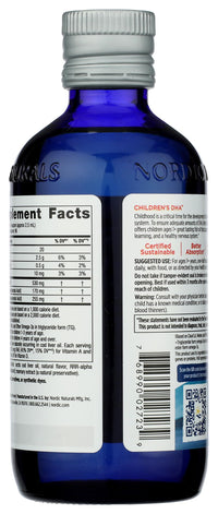 Thumbnail for Nordic Naturals CLO, Childs DHA, 8-Ounce, 0.88 Bottle