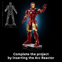 Thumbnail for LEGO Marvel Iron Man Mark 3 Collectors’ Edition Building Set - Poseable Super Hero Construction Kit W/Mark 3 Minifigure for Adults, Ages 18+ - Collectible Gift Idea for Birthdays - 76344