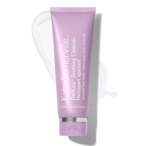 Kate Somerville DeliKate Soothing Cleanser – Clinically Proven Hydrating Face Wash – Gentle Irritation, Tightness and Redness Relief for Stressed or Sensitive Skin, 4 Fl Oz