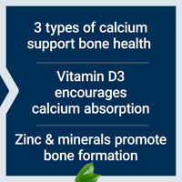 Thumbnail for Life Extension Bone Restore Calcium Supplement, Vitamin D3, Magnesium, Boron, zinc, Manganese, Silicon, Helps Maintain Healthy Bone Density, Gluten-Free, Non-GMO, 120 Capsules