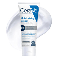 Thumbnail for CeraVe Moisturizing Cream, Face Body Moisturizer, Normal to Dry Skin, 8 Fl Oz