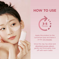Thumbnail for SKIN1004 Poremizing Quick Clay Stick Mask, Face Mask Skincare for Pore Minimizing, Facial Clay Mask with Centella, Pore Minimizer for Sebum Control, Pink Mud Mask, Korean Skin Care, 0.95 oz / 27g