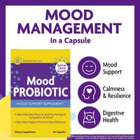 Thumbnail for InnovixLabs Mood Probiotic for Women & Men, Clinically Studied Digestive & Mood Support Supplement, Lactobacillus helveticus Rosell-52ND & Bifidobacterium longum Rosell-175, 60 Capsules
