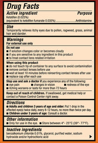 Thumbnail for Alcon Zaditor Antihistamine Eye Drops, Twin Pack, 5-mL Each