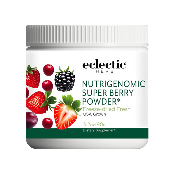 Eclectic Herb - Nutrigenomc Superberry Superfood Berry Supplement Powder | Nutritional Support | Antioxidant + Immune Support | Natural, Vegan, Non-GMO, Gluten Free (3.2 oz | 90 g)