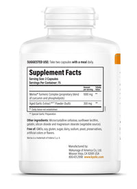 Thumbnail for Kyolic Aged Garlic Extract Formula 111, Healthy Inflammation Response*, Curcumin, 150 Capsules