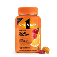 Thumbnail for One A Day Womens Multivitamin Gummy - Gummy Vitamins for Women with Biotin, Zinc, Folic Acid, Iodine Vitamin Gummies, Chewable Multivitamin, 80 Count (Packaging May Vary)