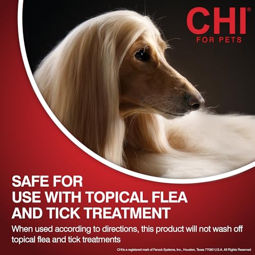 Image 5 of CHI for Dogs Deodorizing Waterless Foam Wash, Pump Bottle, 8 Oz