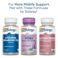 Thumbnail for SOLARAY Red Clover 375 mg - Traditional Women's Health Herbal Support - Non-GMO Verified, Vegan, Lab Verified - 60-Day Guarantee - 100 Servings, 100 VegCaps