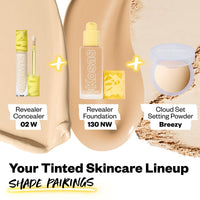 Thumbnail for Kosas Revealer Concealer – Medium Coverage Hydrating Under Eye & Face Concealer with Hyaluronic Acid, Tone 02 W