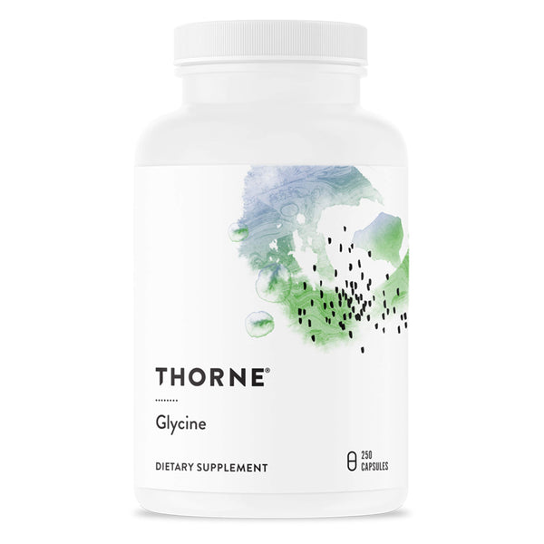 THORNE - Glycine - Amino Acid Support for Relaxation, Detoxification, and Muscle Function* - 250 Capsules