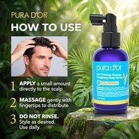 Thumbnail for Image 7 of PURA D'OR Hair Thinning Therapy Scalp Serum, 4oz