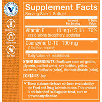 Thumbnail for The Vitamin Shoppe CoQ-10 100mg Beneficial for Those Taking (120 Softgels)