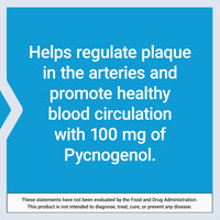 Thumbnail for Life Extension Arterial Protect - Blood Pressure Supplement for Heart Health - with gotu kola and Pycnogenol Dried French Maritime Pine bark extracts - Gluten-Free, Non-GMO, Vegetarian - 30 Capsules