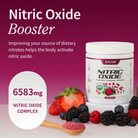 Thumbnail for Snap Supplements Organic Beet Root Powder Nitric Oxide Supplement for Men & Women, Red Spinach & Pomegranate, Supports Healthy Energy & Blood Pressure Already in Normal Range, 30 Servings, Mixed Berry