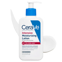 Thumbnail for CeraVe Intensive Moisturizing Lotion, Hydro-Urea + Shea Butter, Body Lotion For Dry Skin, Relieves Signs Of Extra Dry Skin, Non Greasy Hydrating Cream For Rough, Tight, Red & Itchy Skin, 8oz