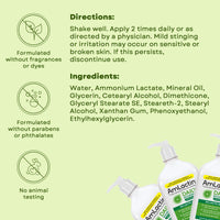 Thumbnail for AmLactin Daily Nourish - Therapeutic Body Lotion for Dry Skin - No-Scrub Exfoliator and Moisturizer with 12% Lactic Acid AHA, 14.1 oz (Packaging May Vary)