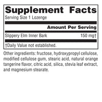 Thumbnail for Planetary Herbals Slippery Elm Tangerine Lozenges, Herbal Throat Support, 100 Lozenge