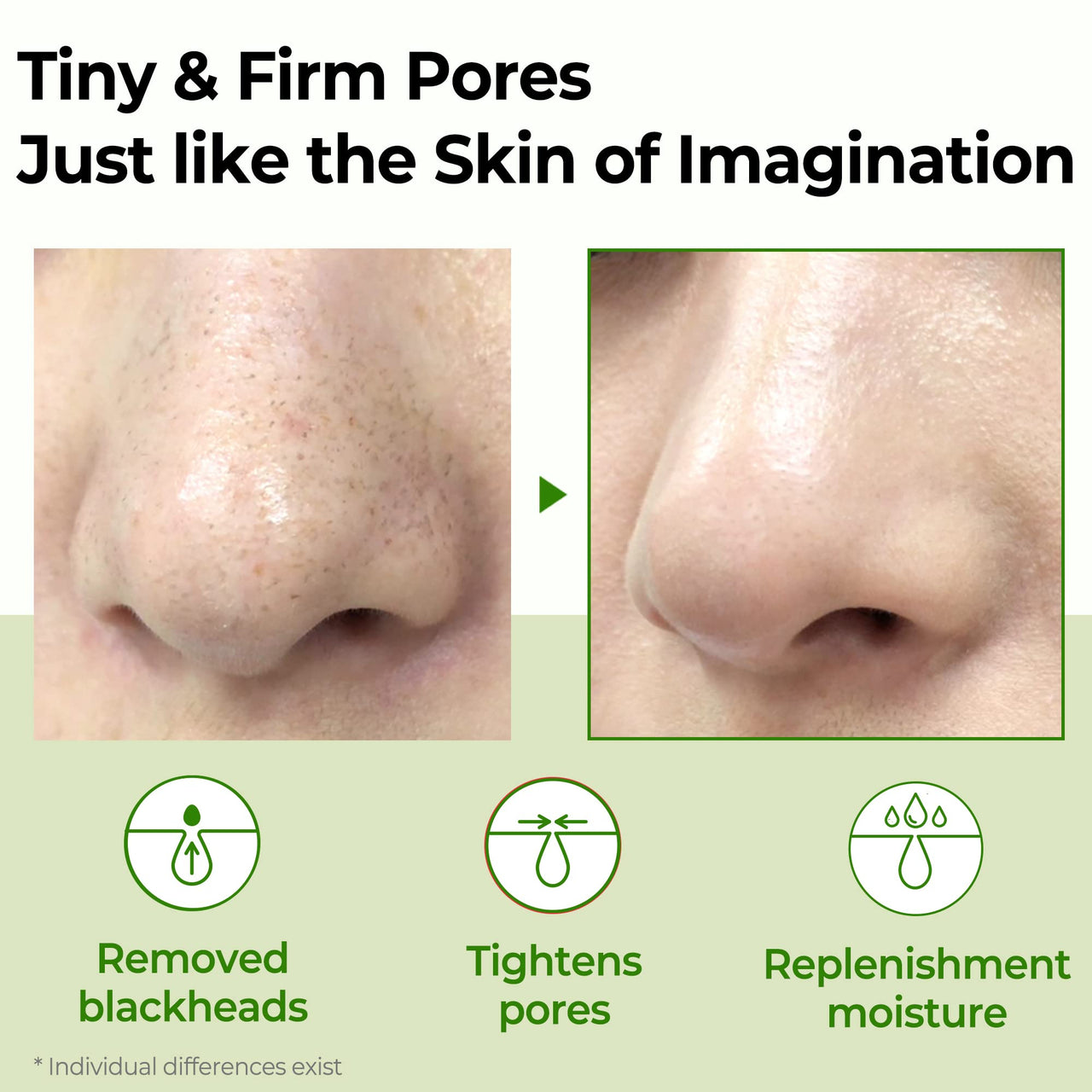 SOME BY MI Super Matcha Pore Tightening Serum - 1.69Oz, 50ml - Made from Match Water for Sensitive Skin - Skin Moisturizing and Purifying Effect - Blackheads, Sebum and Pore Care - Korean Skin Care