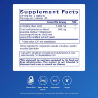 Thumbnail for Pure Encapsulations Nitric Oxide Ultra (Capsules) - Supplement Supports Nitric Oxide Production, Healthy Blood Flow & Vascular Health* - with L-Citrulline & CranLoad Cranberry Extract - 120 Capsules