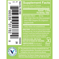 Thumbnail for The Vitamin Shoppe Oil of Oregano 50MG, Wild Mediterranean Herbal Supplement That Supports a Healthy Immune System, EVOO, Made with Extra Virgin Olive Oil, Wild Oregano Oil (0.45 Fluid Ounces Liquid)